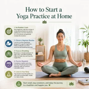 Yoga Practice at Home