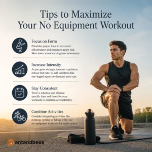 Tips to Maximize Your No Equipment Workout