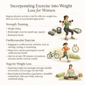 Incorporating Exercise into Weight Loss for Women