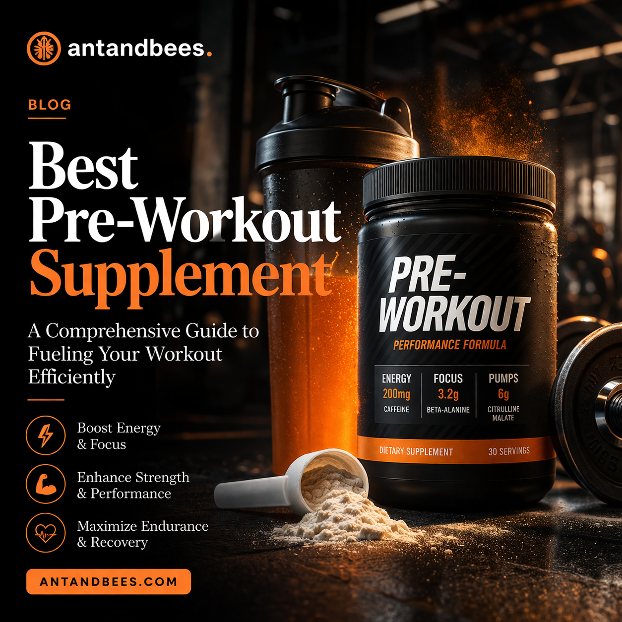 Best Pre Workout Supplement: A Comprehensive Guide to Fueling Your Workout Efficiently