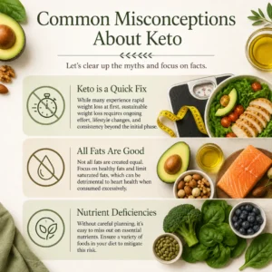 Common Misconceptions About Keto