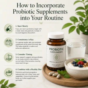 How to Incorporate Probiotic Supplements into Your Routine