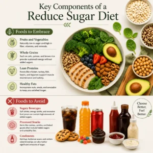 Key Components of a Reduce Sugar Diet
