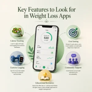 Key Features to Look for in Weight Loss Apps